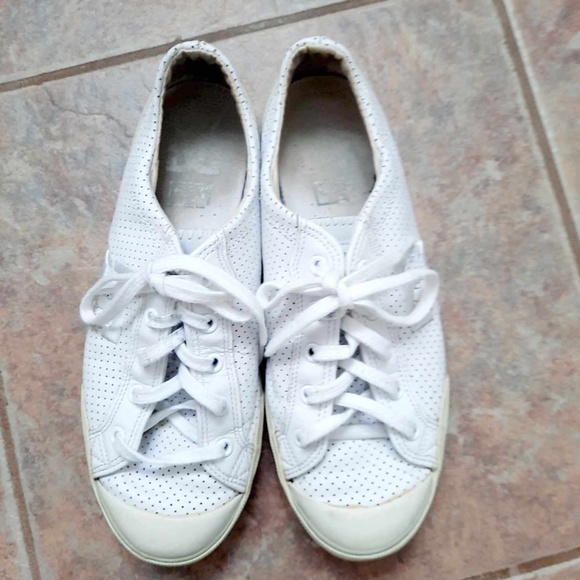 DC CHELSEA  White Quality Leather Upper Skateboard Shoes 6.5 - Picture 8 of 8